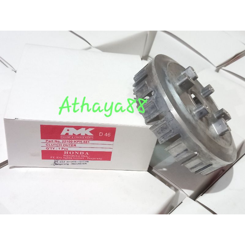 RUMAH KOPLING RUMAH KAMPAS KOPLING HONDA KHARISMA SUPRA X 125 OLD LAMA