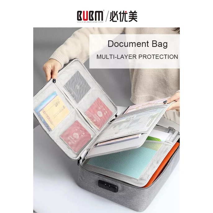 

Triple W Document Organizer Travel Lock Bag Tas Koper Dokumen Bubm Terlaris