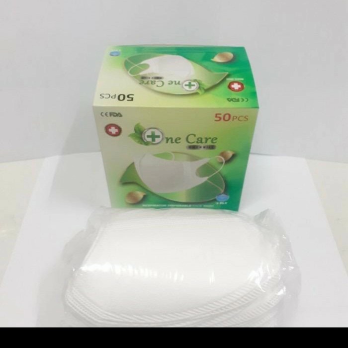 DUCKBILL 3 PLY ONE CARE EARLOP PREMIUM ISI 50 PCS