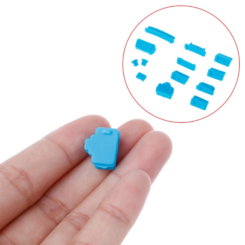 zzz 13pcs/set Colorful Silicone Laptop Anti Dust Plug Cover Stopper Universal dustproof