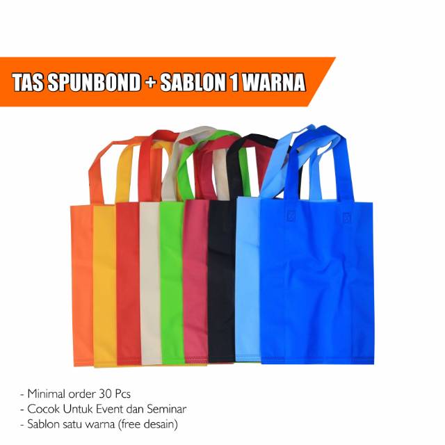 

TAS CUSTOM GOODIE BAG SPUNBOND SABLON