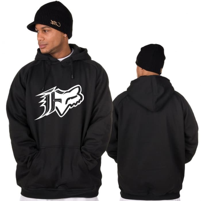 JAKET HOODIE SWEATER BALAP FOX RACING