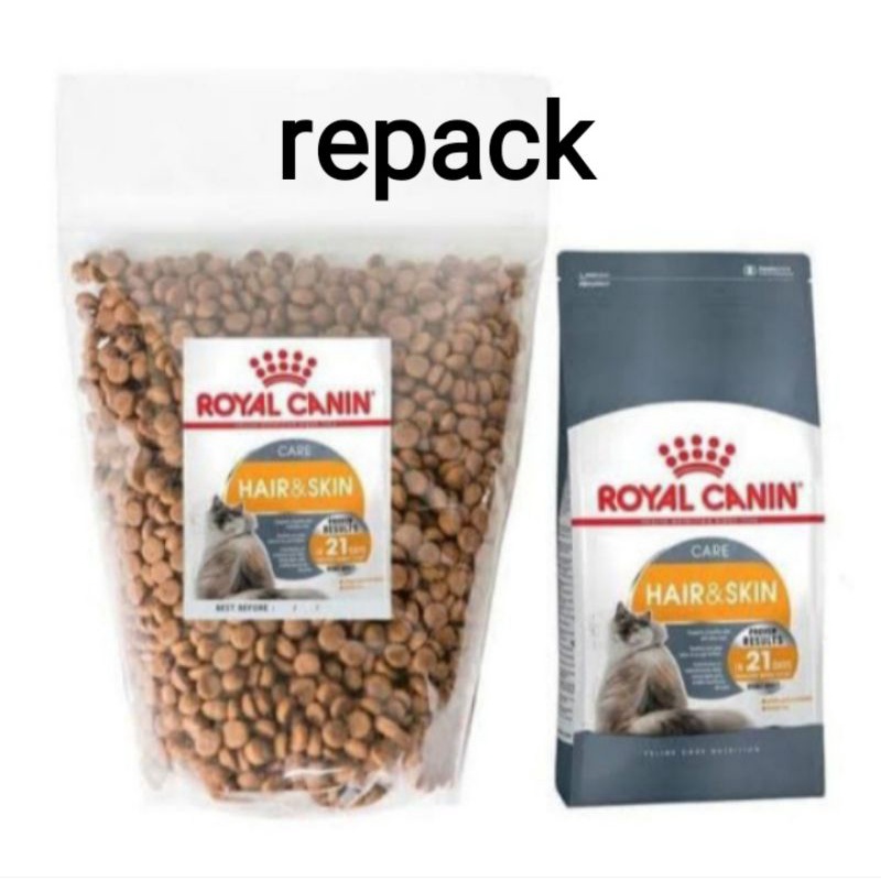 Royal canin hair n skin kemasan 1000g royal canin hair &amp; skin 1000g