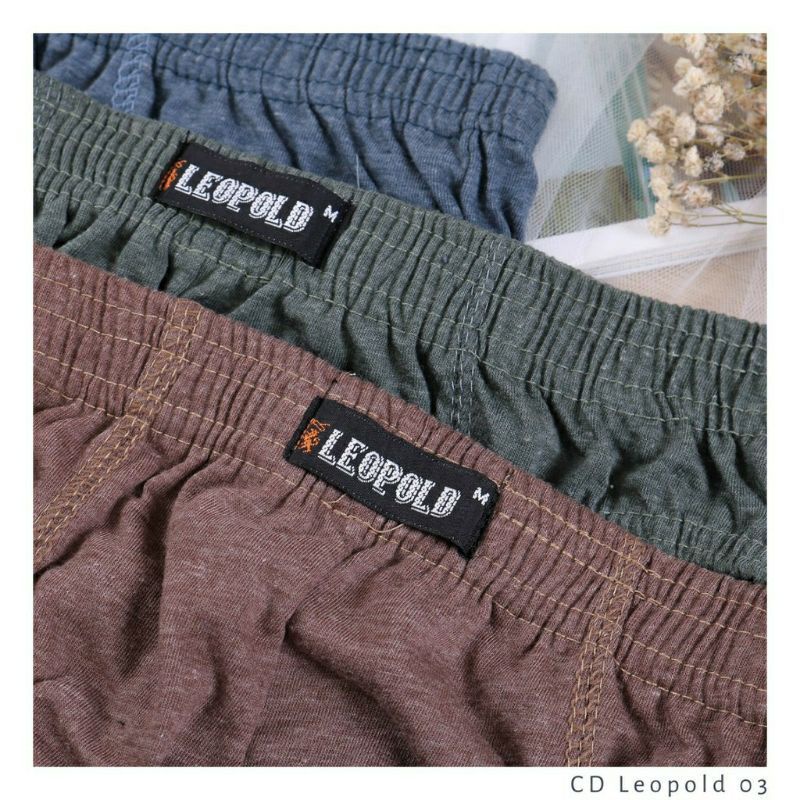 cd pria LEOPOLD (isi 3) / cd pria dewasa