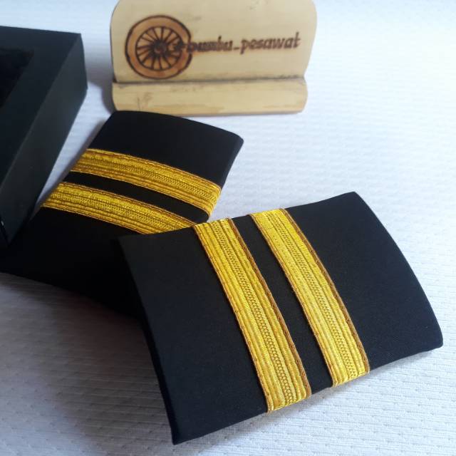 Bar pilot evolet epaulette 2 gold