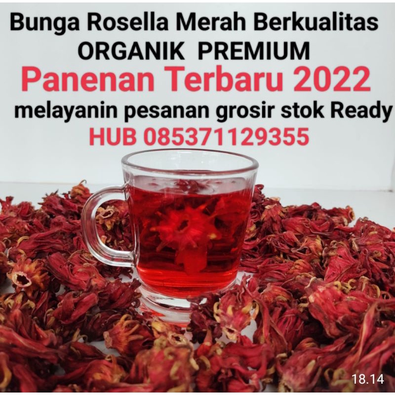 teh rosela merah 500 gram