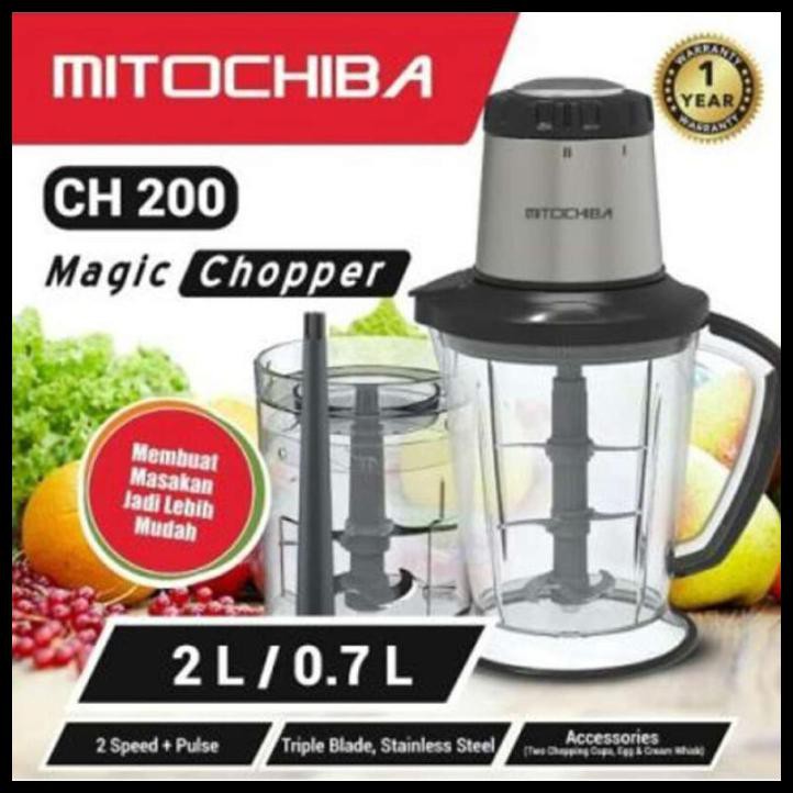 Mitochiba Food Chopper Blender - Ch 200