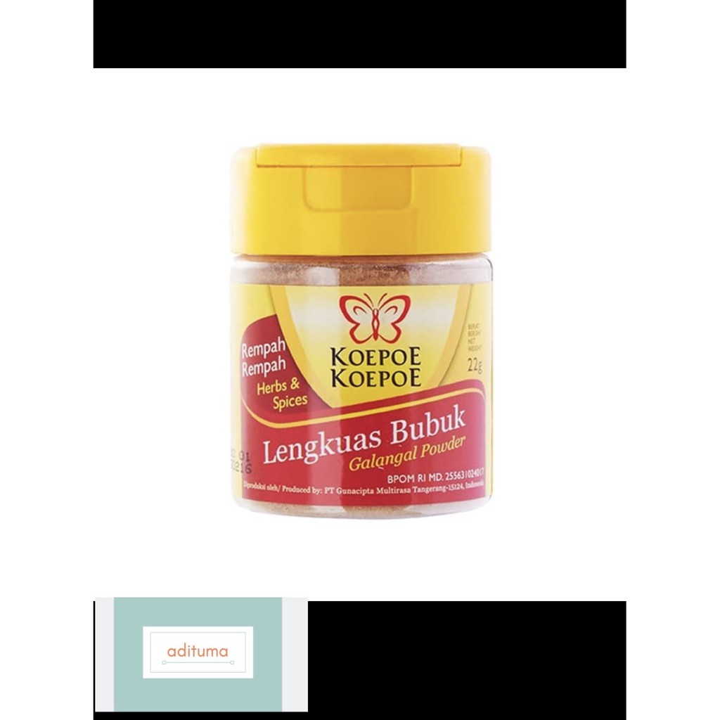 

Lengkuas Bubuk Koepoe-Koepoe 22gr