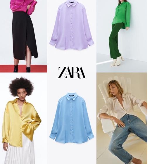 ZARA FLOW SATIN SHIRT
