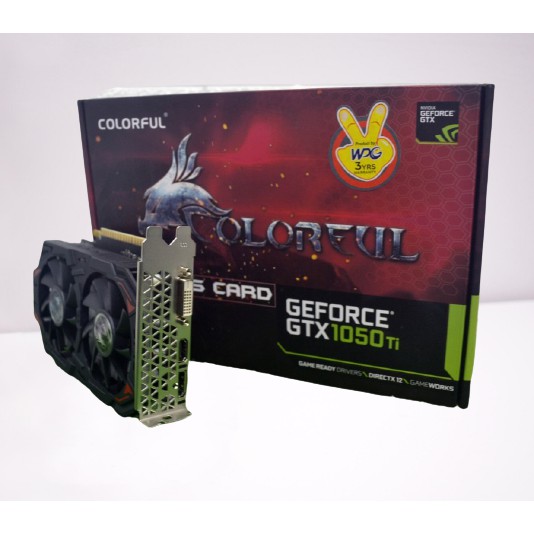 VGA GAMING GTX 1050 Ti 4 GB DDR5 NVIDIA COLORFULL