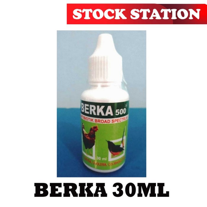 Berka 500 - Antibiotik Ayam bebek burung obat sakit flu virus demam