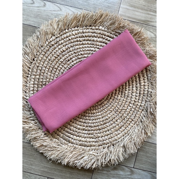 Selendang sifon Hycon/senteng-peach