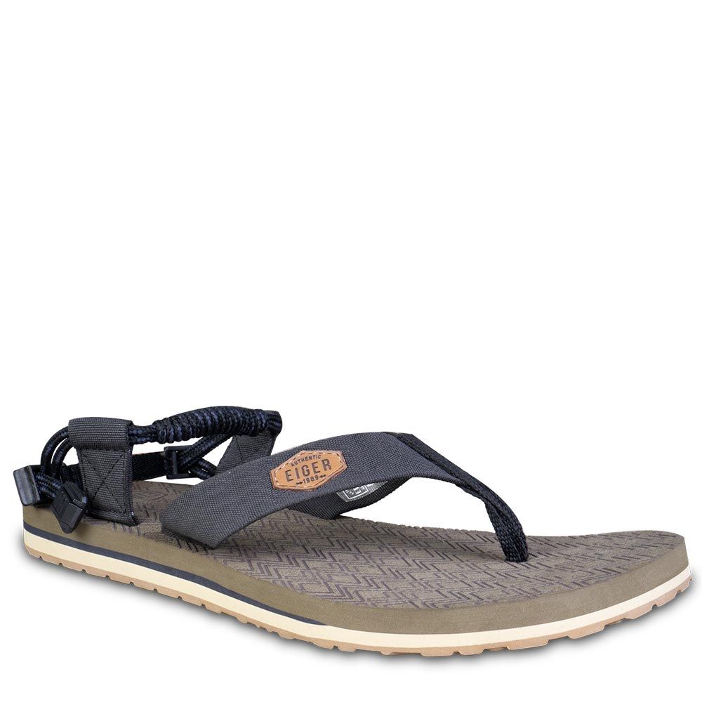 Eiger001 Sandal Trocadero Oleander 1.0 Sol Olive, Black 4859 | Sandal Gunung