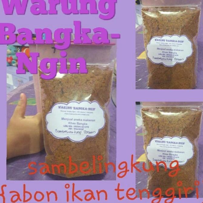 

sambelingkung /abon ikan tenggiri, asli bangka