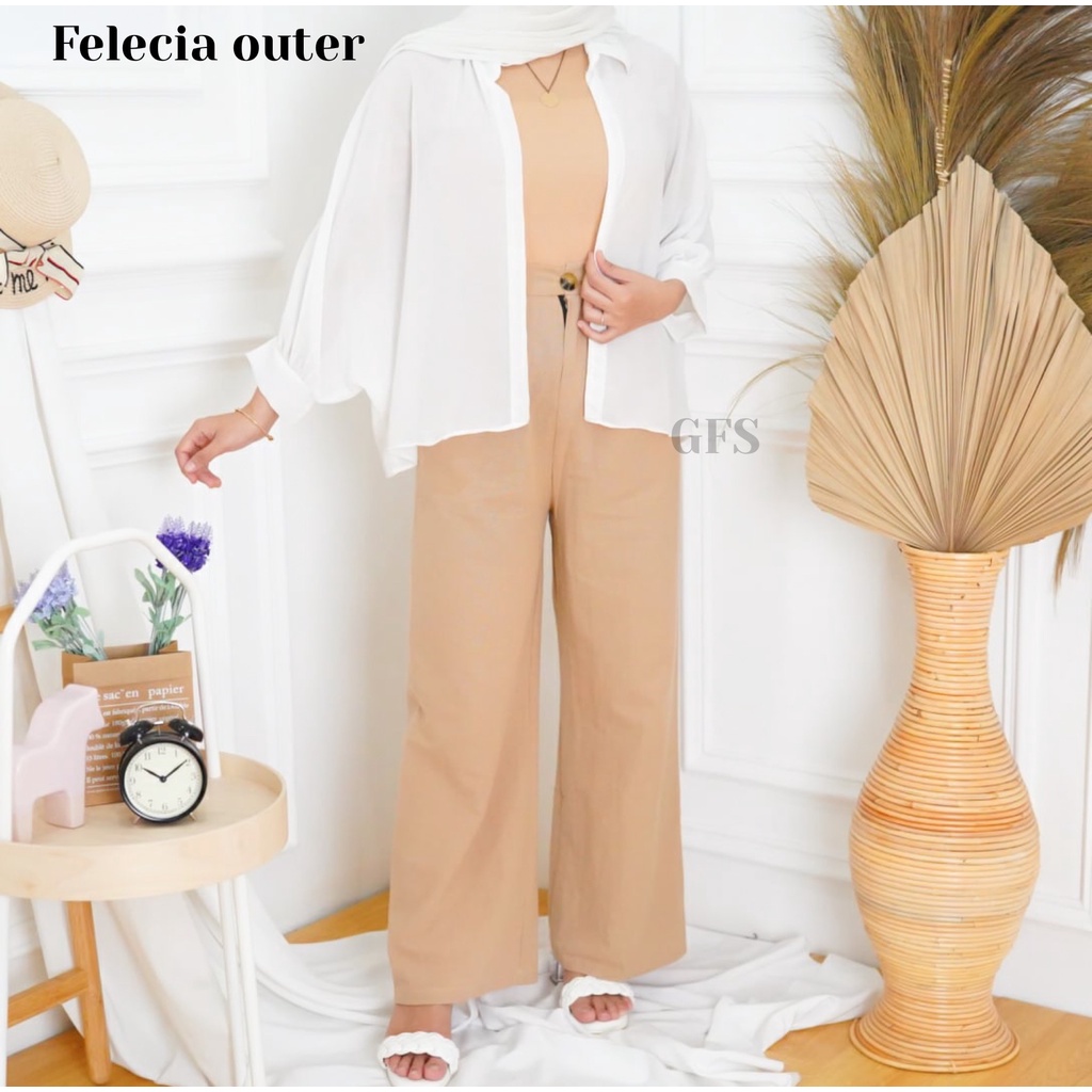 GFS AT FELECIA OVERSIZE SEETHROUGH OUTER