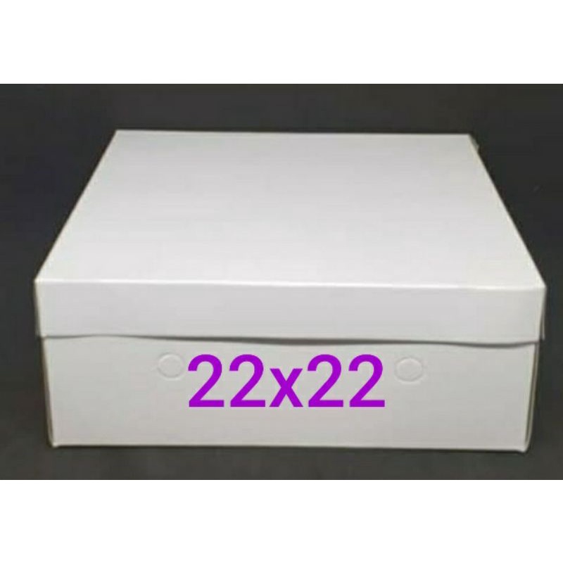 

kardus nasi polos tebal 22×22