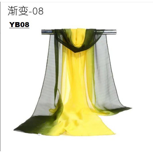 HIGHT QUALITY SYAL SOFT CHIFFON GRADASI WARNA YB EKSKLUSIF