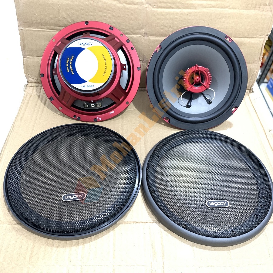 Speaker Coaxial Speaker Pintu Mobil Legacy LG-6521 6.5 Inch 6.5&quot; 6IN  Suara Mantap 1 Pasang