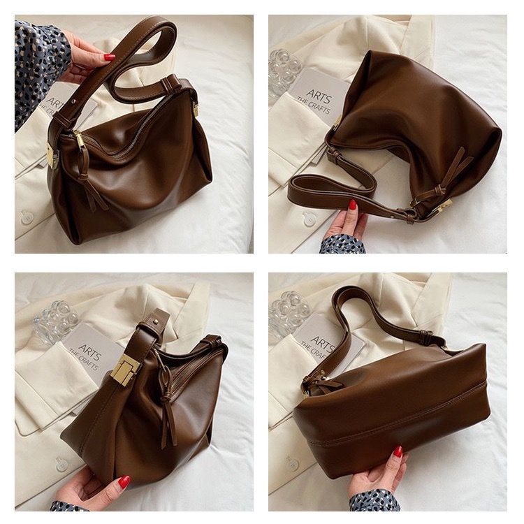 BJ43269 - BEIGE/BLACK/BROWN/COFFEE - TAS BAHU TOTEBAG SHOULDERBAG WANITA FASHION IMPORT MODIS ELEGAN TERMURAH TERLARIS TERBARU BAGSTORE JAKARTA TAS BATAM BQ3269 EL5379 LT2028 CR7802 GT1957 JT02090