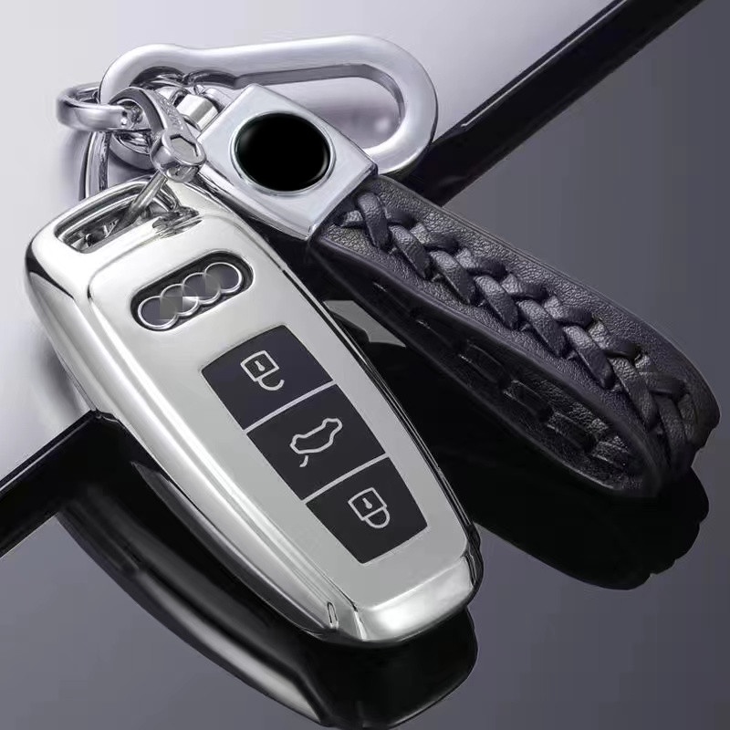 Casing Kunci Remote Mobil Bahan Tpu Untuk Audi A1 A3 A4 A5 A6 A7 A8 Quattro Q3 Q5