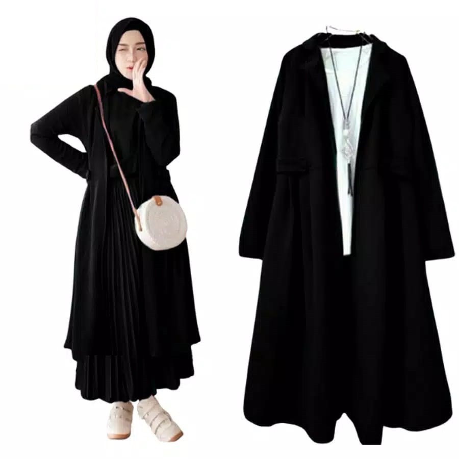 LONG CARDY RIFKA /CARDIGAN WANITA / CARDI WANITA / CARDIGAN  VIKA / CARDINGAN