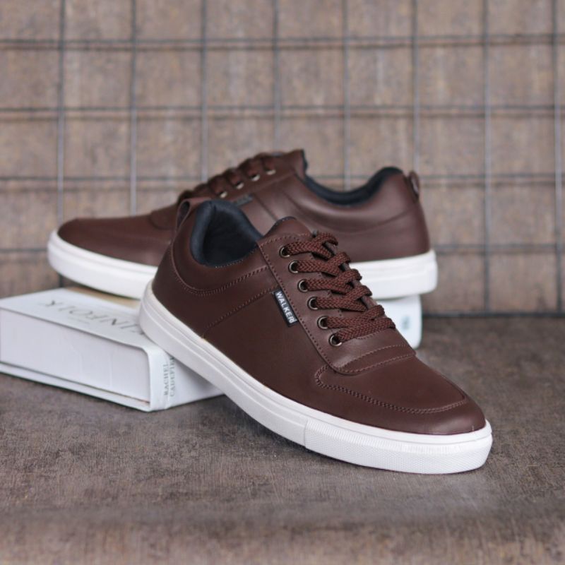 WOLF x TIAGO| SEPATU KULIT SYNTHETIC SNEAKERS PRIA KASUAL SPORTY CEVANY JELLAL ORIGINAL1