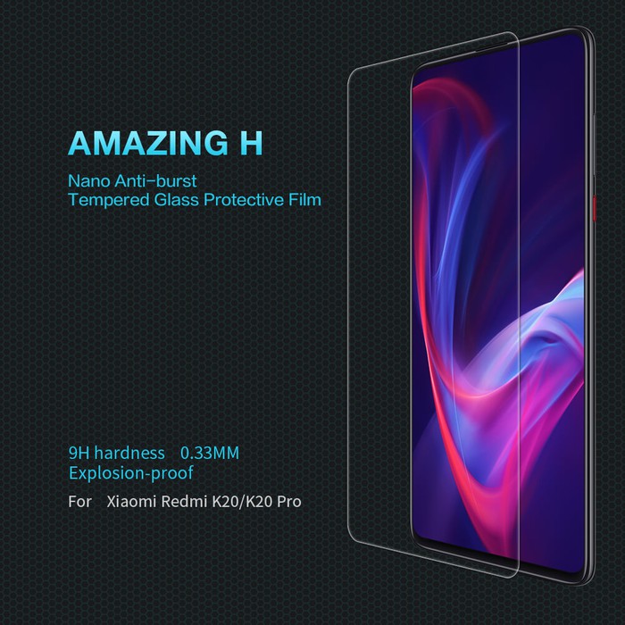 Xiaomi Redmi K20, K20 Pro Tempered Glass NILLKIN Amazing H