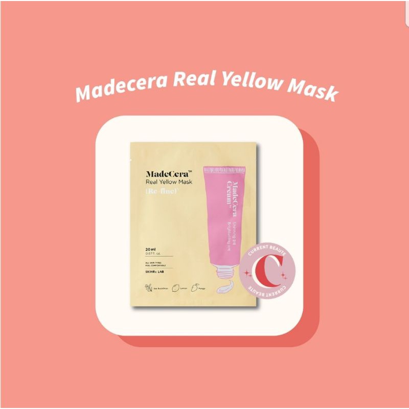 SKINRX LAB Madecera Real Yellow Mask