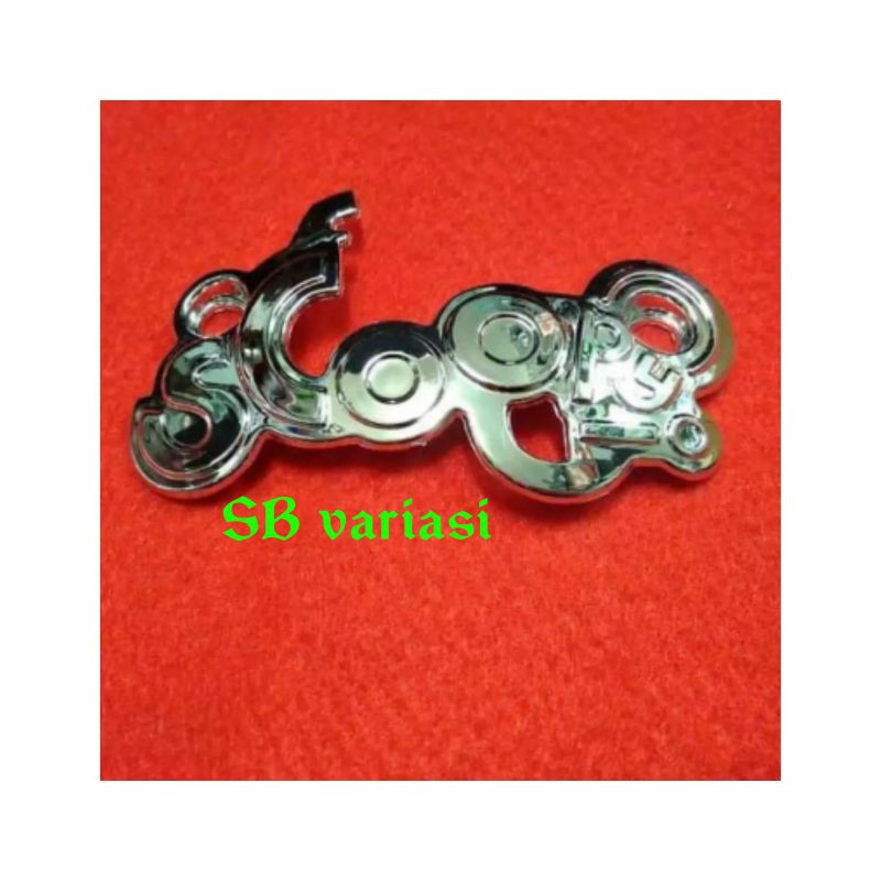 Emblem Simbul Body Scoopy Karbu