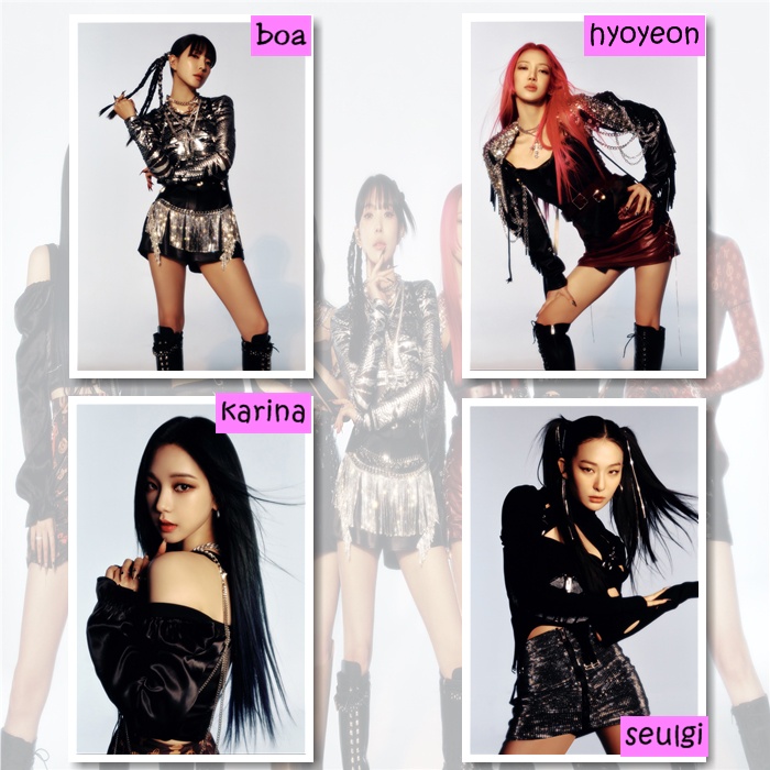 POSTER GIRLS ON TOP GOT THE BEAT | Hiasan dinding aesthetic Hyoyeon Wendy Karina BoA Taeyeon Seulgi 