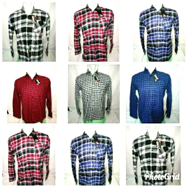 Jual Tanpa Batas Kemeja Flanel Premium Wool Jokowi 2 Kf002 Kab Bandung Perfect Project Tokopedia