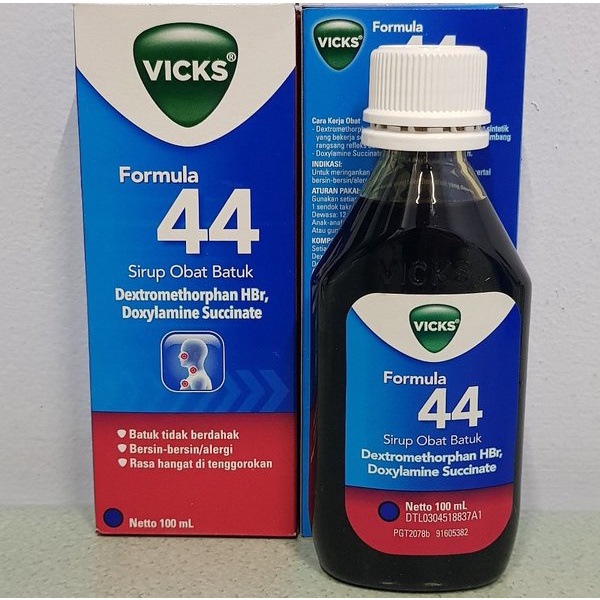 Best Seller!! Vicks Formula 44 Dewasa 100 ml