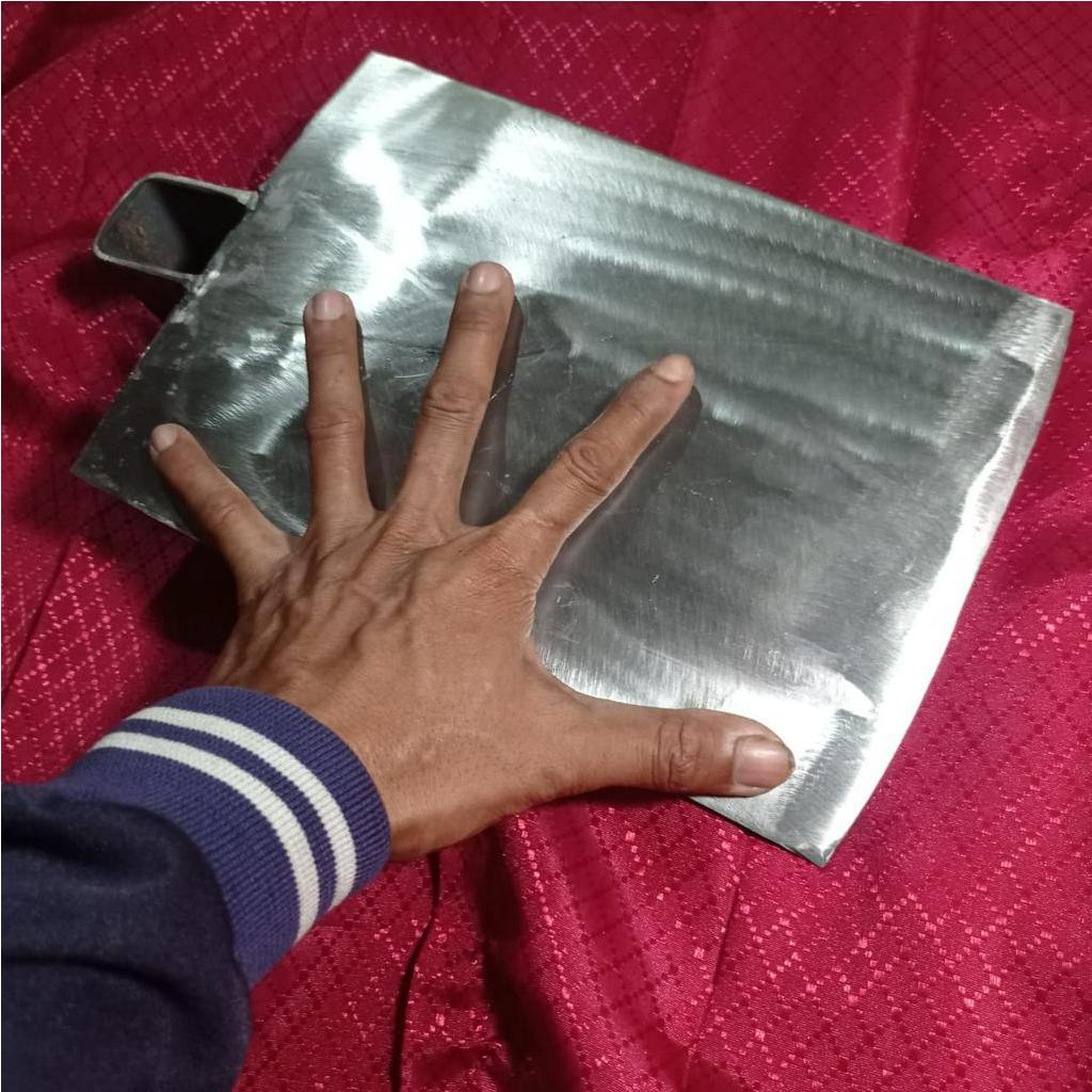 Cangkul Blitar No 1 Finising Halus Super Besar - Pacul Pacol Kotak Full Baja Putih Anti Lengket Taha