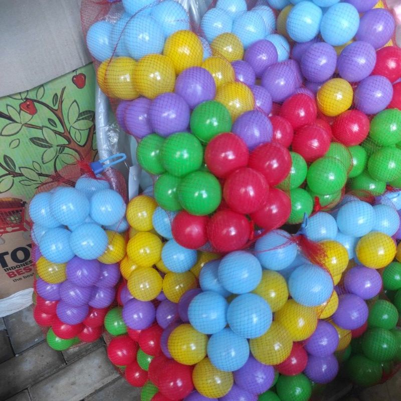 Mandi Bola Plastik Warna Warni Mainan Anak