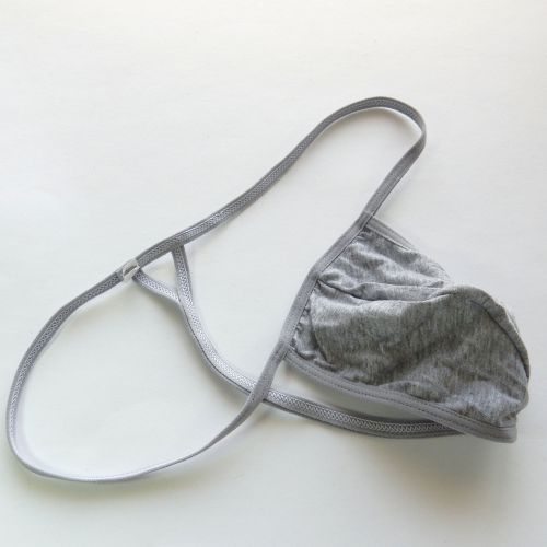 Mens String Thong Pouch Fine Soft Cotton G799C Colors Sexy Underwear Contoured Pouch