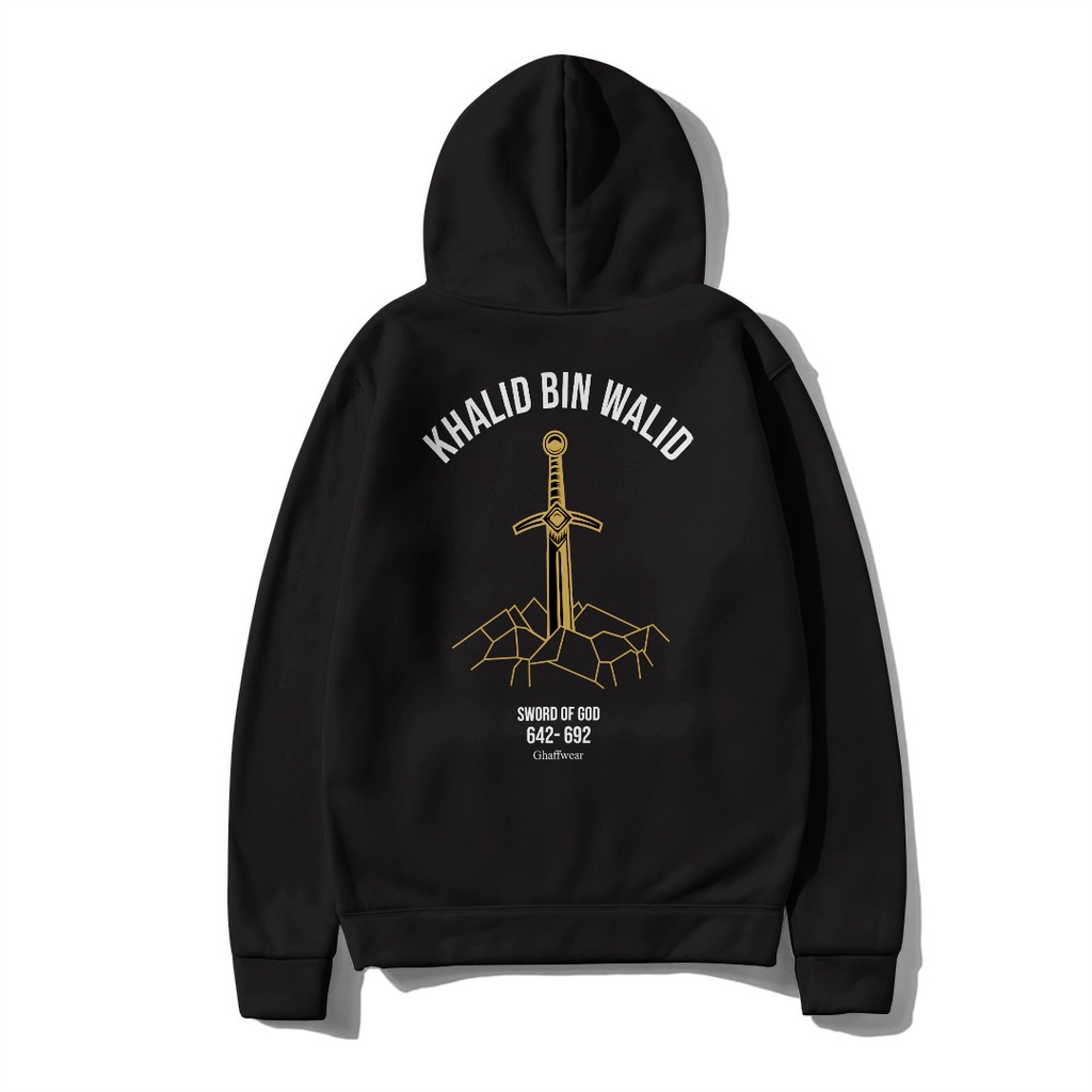 Hoodie Dakwah desain Khalid bin Walid