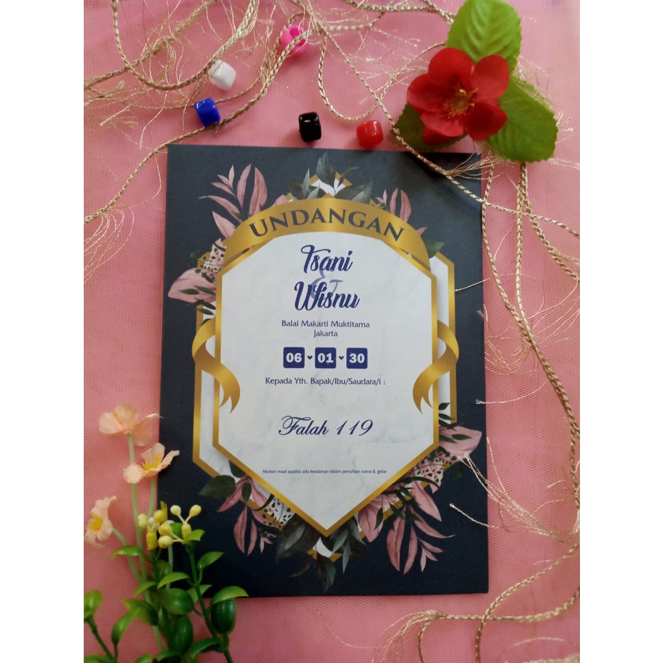 Undangan Pernikahan | Undangan Pernikahan Falah | 119