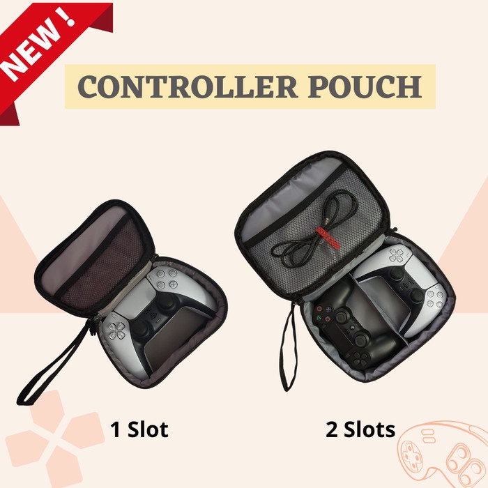 PS4 PS5 Case  Bag  Pouch  Tas  Tempat Controller Joystick Stick