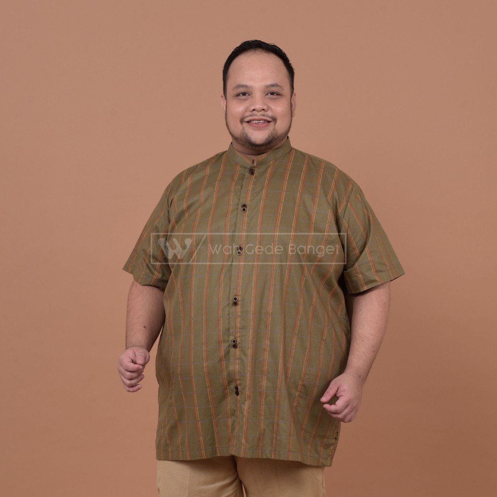 

WGB Green Nile Kemeja Koko Muslim Pria Jumbo Big Size XXL XXXL WGB