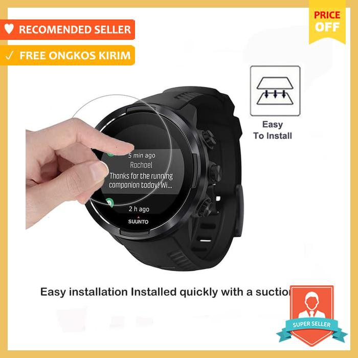 Tempered Suunto 9 Baro Watch Screen Protector Guard Jam