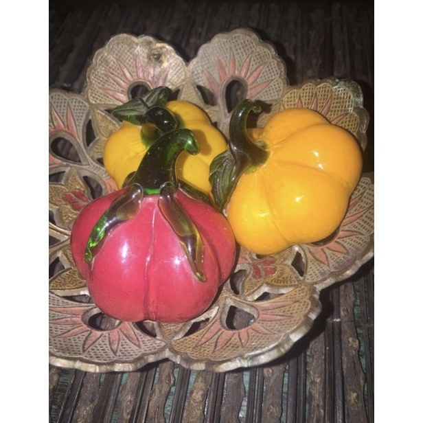 Hiasan Buah Kristal (1 set)