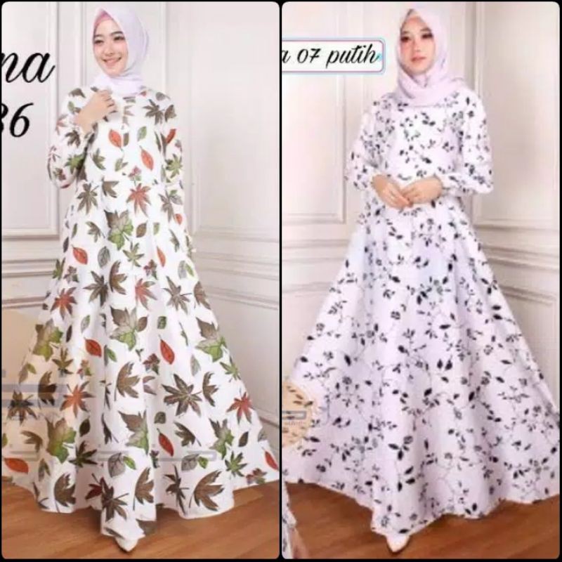 PROMO GAMIS ANNA PUTIH