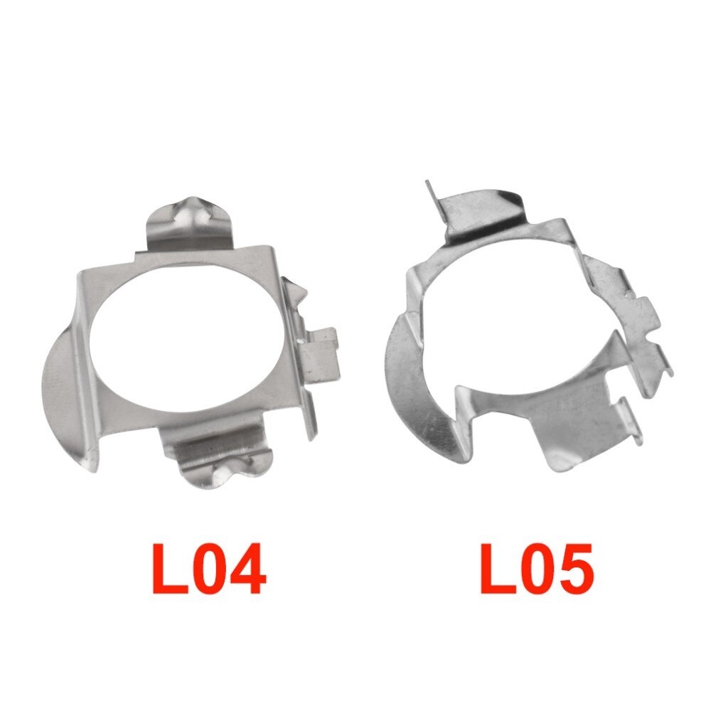 2 Pcs H7 Adaptor Lampu LED H1 H7 Dudukan Bohlam Basis Soket Mobil