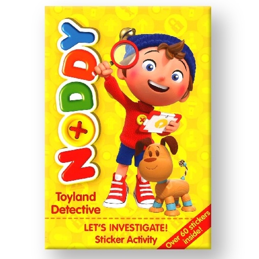 BUKU STIKER ANAK NODDY TOYLAND DETECTIVE LET'S INVESTIGATE STICKER ACTIVITY