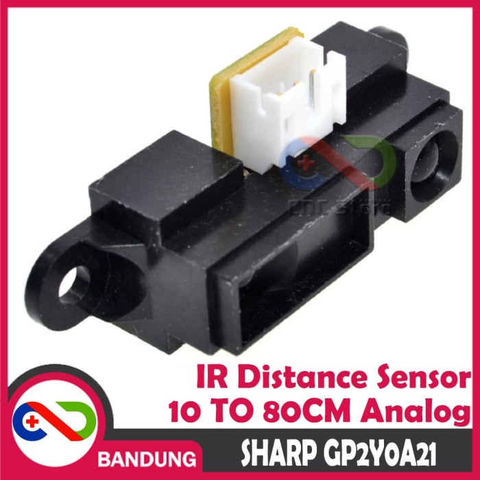 SHARP IR GP2Y0A21YK0F GP2Y0A21 ANALOG SENSOR JARAK 10 TO 80CM DISTANCE SENSOR