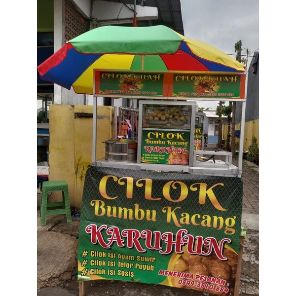 

cilok Aci +BUMBU KAcang" 1 cap isi 10