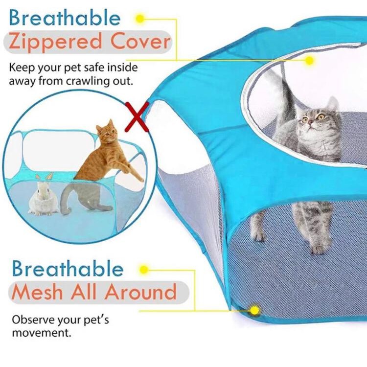 Tempat tidur anjing / kucing Pets bed Dog portable mudah di bawa J92