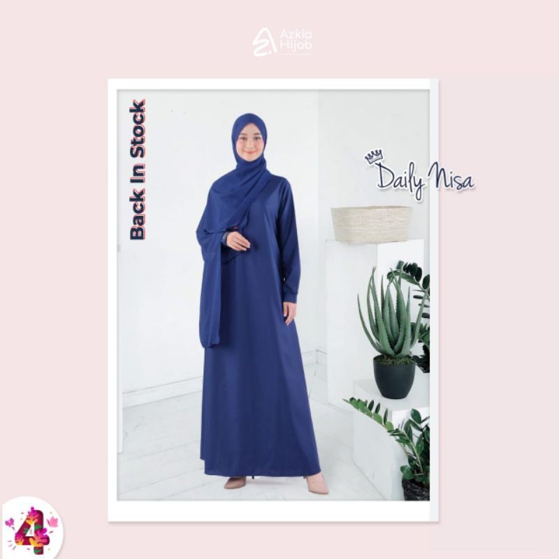 Gamis daily nisa original by azkia hijab