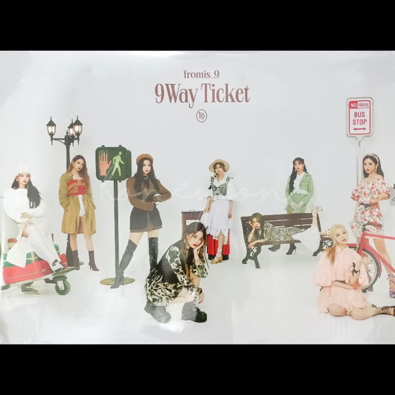fromis_9 Fromis_9 - 9Way Ticket Album Poster Only