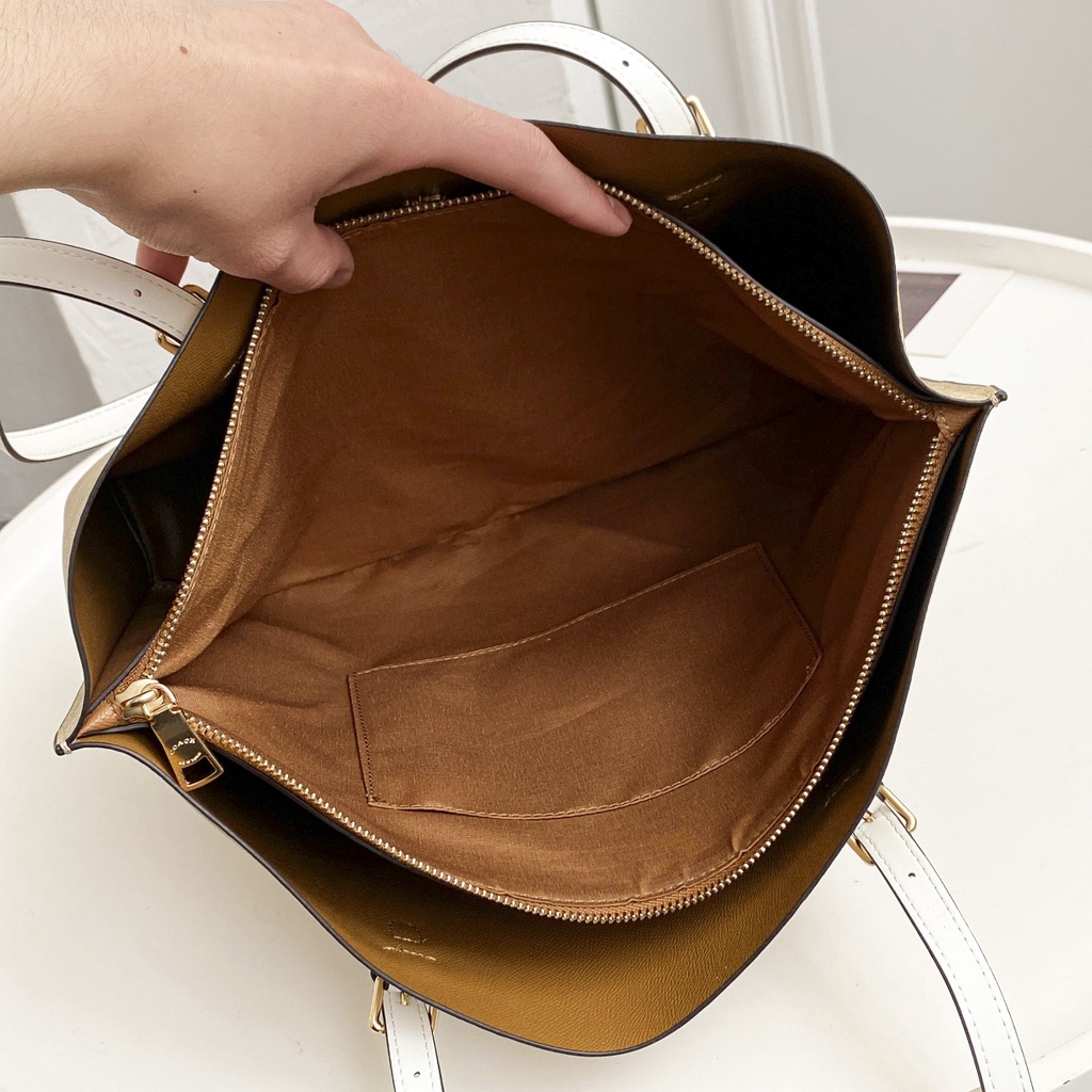 [Instant/Same Day]1665 coach Mollie Tote Women Shoulder Bag Handbag shopping bag  gwd